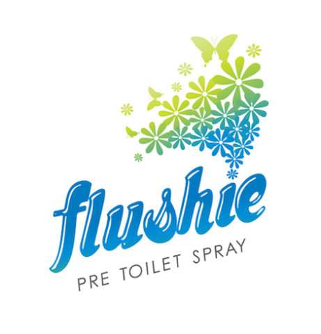 Flushie Pre-Toilet Sprays Logo